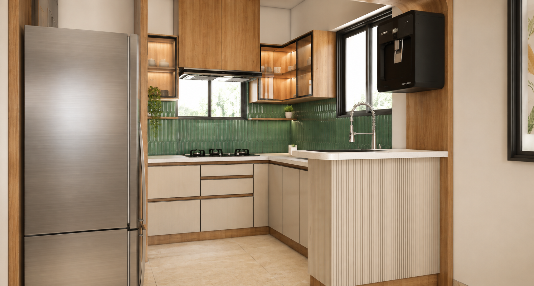 DR. MOHAN RESIDENCE – Interior Detail 1