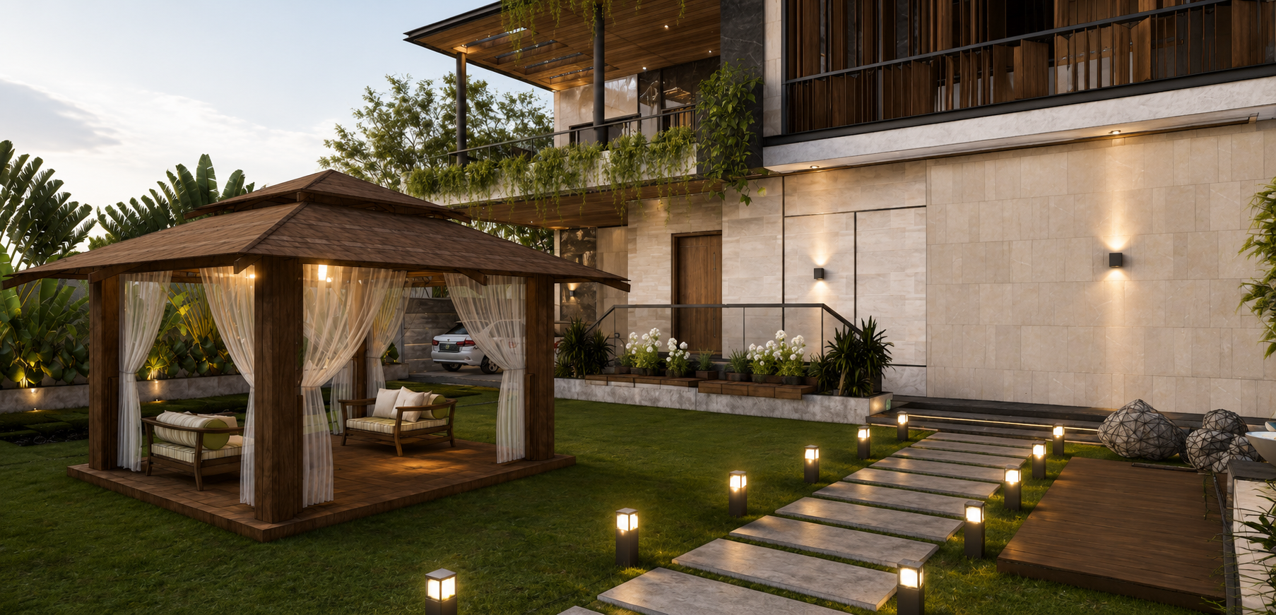 THE PAVILION ESTATE — Contemporary Architecture & Outdoor Living, Bengaluru