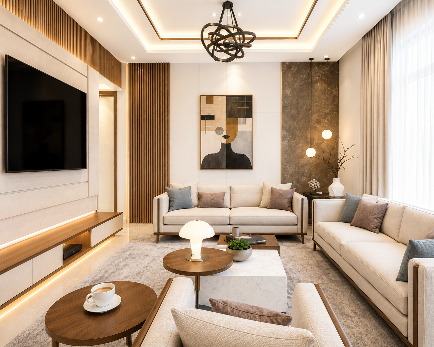 PURUSHOTTAM RESIDENCE – Interior Detail 5